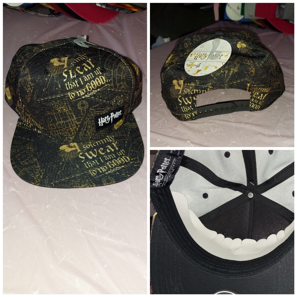 Harry Potter Mischief Managed Snapback Hat
